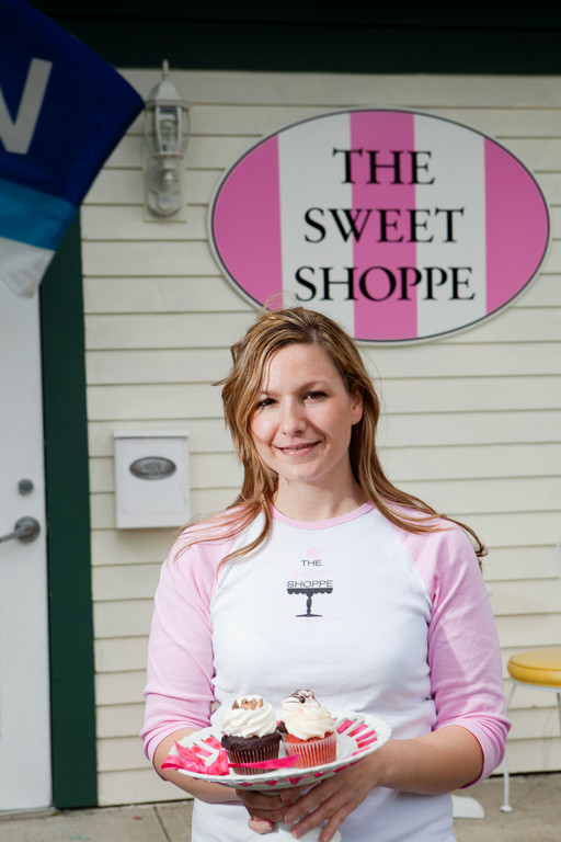 Gina Perry of the Sweet Shoppe in Barrington.