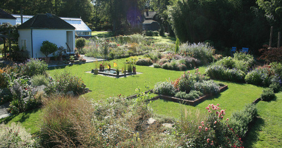 The gardens at Blithewold, as seen in the warmer months