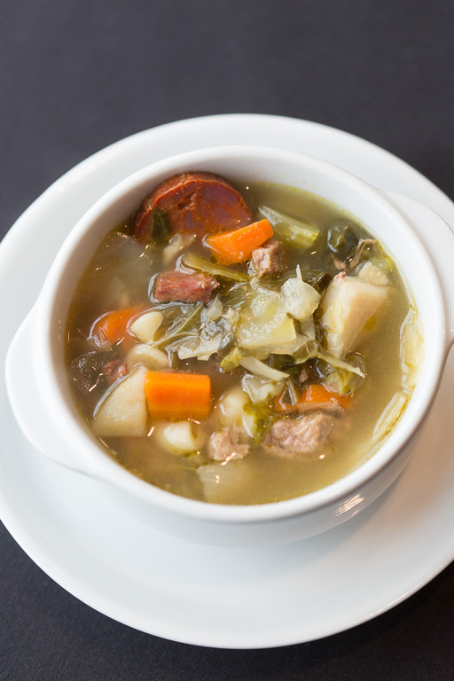 Warm up with a bowl of Portuguese Kale Soup from Caldeiras