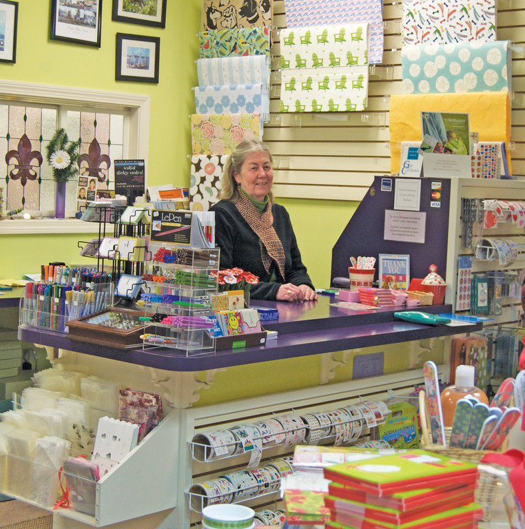 Paper, Packaging & Panache co-owner Susan Curtis