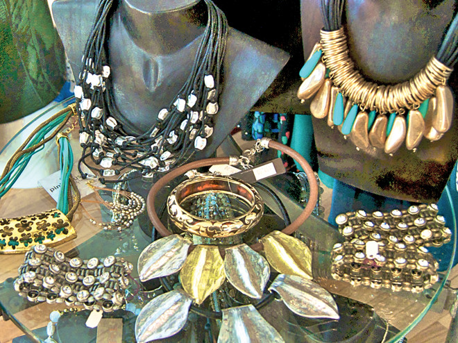 Assorted bracelets & necklaces