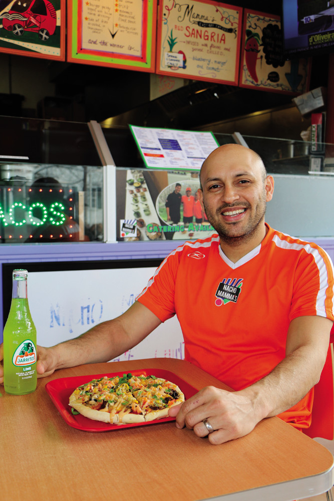 Co-owner Adolfo Sandoval sees Nacho Mamma's menu as a marriage of the food from his childhood in California and his career as a chef in Miami