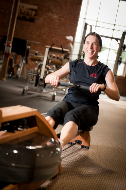 World-class rower Jill Lancaster teaches Indo-Rowing at 426 Fitness in Warren