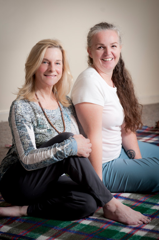 Polly Breen and Julie Barry co-own Oceanside Yoga in Tiverton