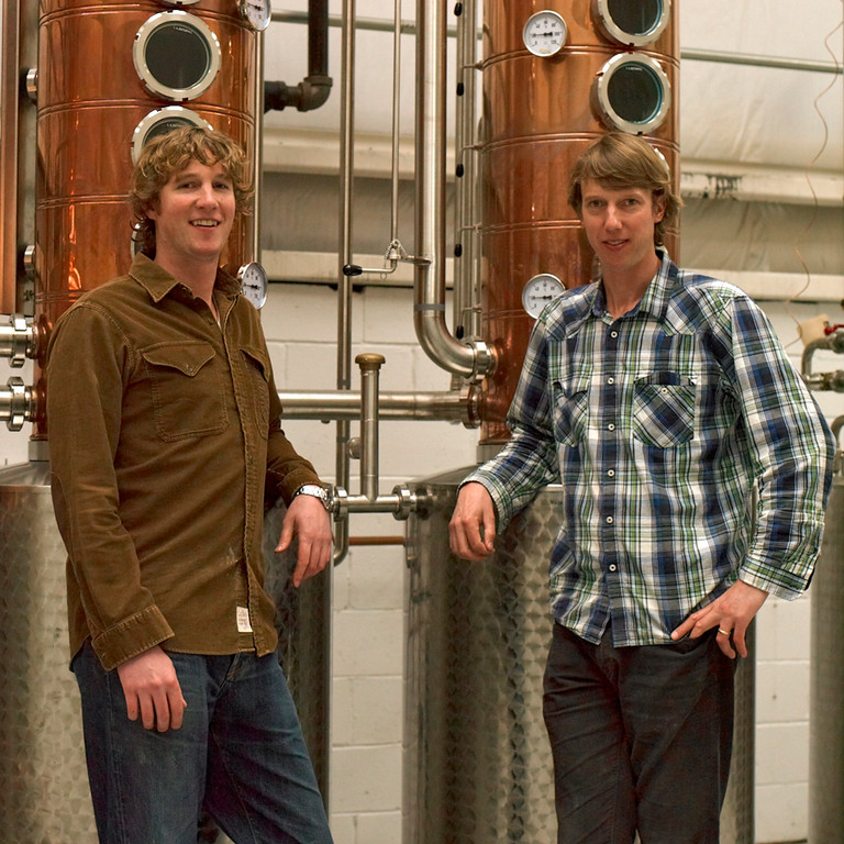 Brothers Will and Dave Willis run Bully Boy Distillers