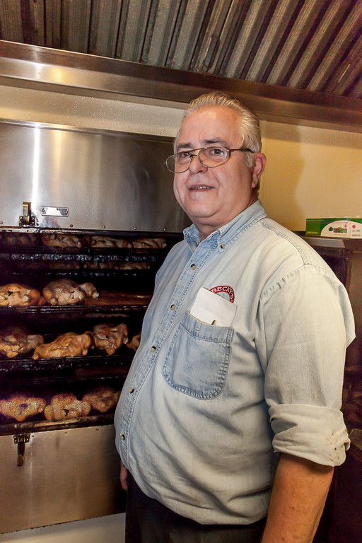 Bob Bringhurst honed his BBQ skills in Alabama