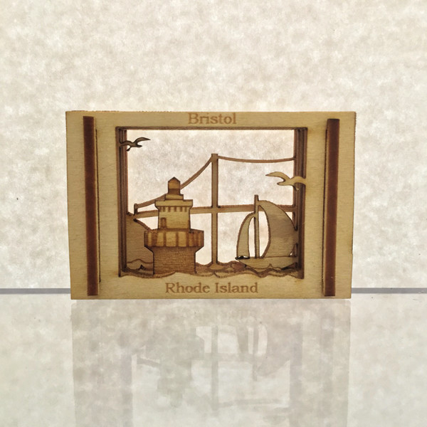Artist JJ Strong took his laser etching hobby out of the basement to create memorable scenes of coastal living