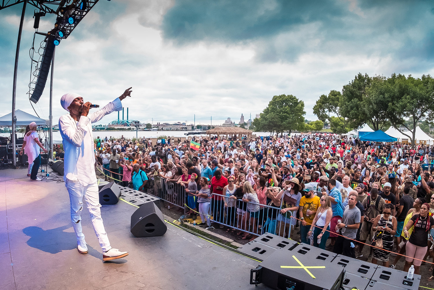 A Reggae Festival that came to Bold Point Park in 2017