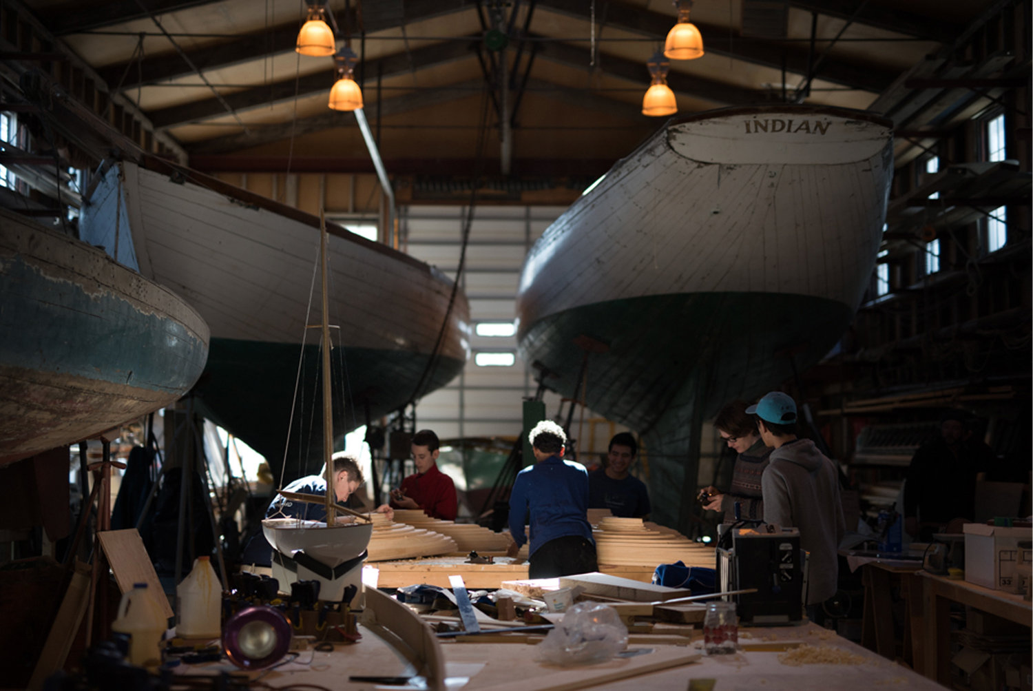The Herreshoff offers mooring rates for visits
